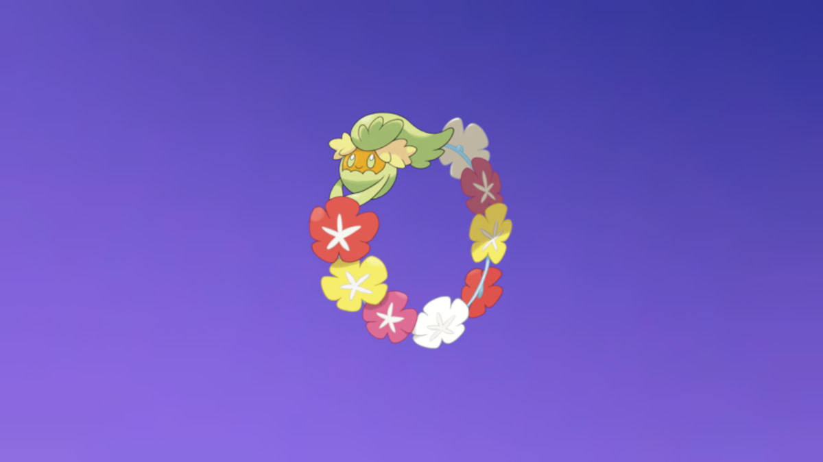 Comfey on the Fairy type background.